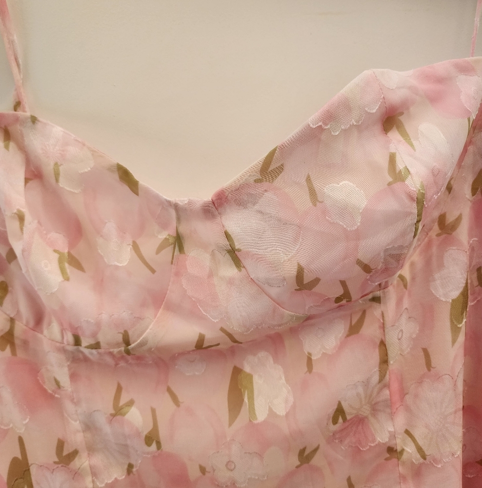 Beginning‎ Boutique NWT Penny Lane Pink Floral Mini Dress - Picture 10 of 14